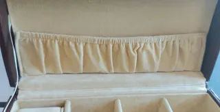 Joyero Vintage Piel Marrón