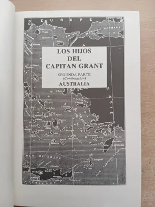 Los hijos del Capitán Grant. Julio Verne. 2 tomos