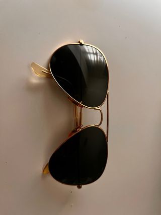 Gafas de sol Ray-Ban Aviator doradas