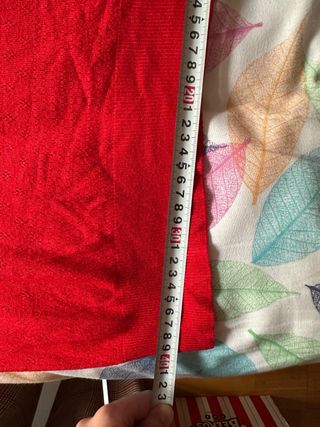 Jersey Naf Naf rojo talla M