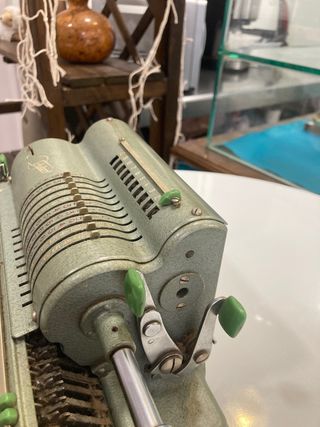 Calculadora antigua Schubert.