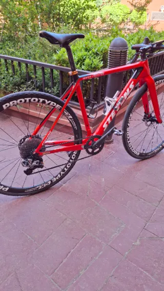 Bicicleta Gravel Ciclocros Carbono Stevens