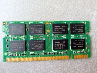 2 Memorias para Portátiles, Hynix, 2 GB, PC2-5300S