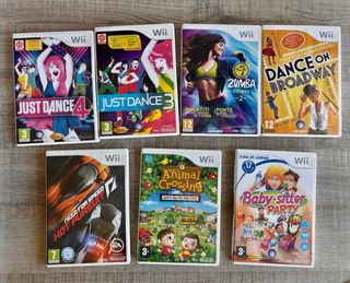 Consola Wii con 7 juegos