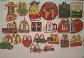 Lote pins McDonald's ESPAÑA