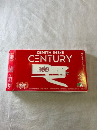 Grapadora Zenith 548/E Blanca