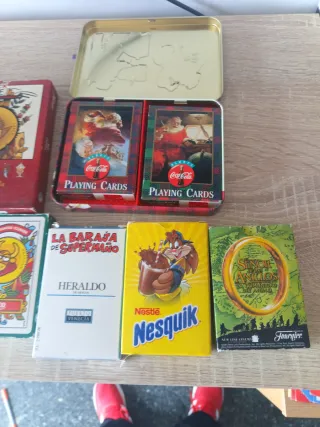 Lote Naipes Coca-Cola, Disney, Harry Potter