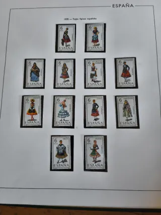 Sellos España Trajes Típicos