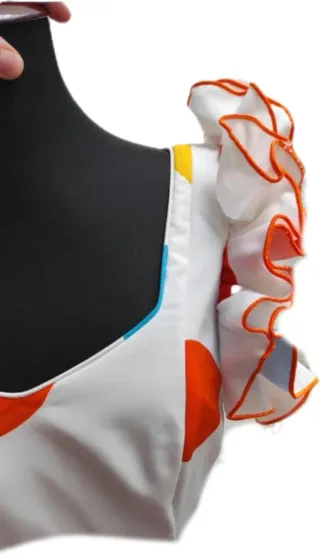 Vestido Flamenca Lunares Talla Única
