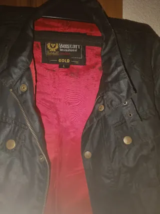 Cazadora Belstaff Gold Negra Talla L