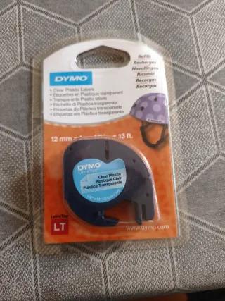 Recambio etiquetas DYMO transparentes