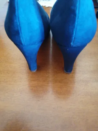 Scarpe con tacco Raffiné blu n. 40