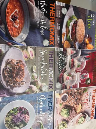 Revistas thermomix de la 130 a la 138