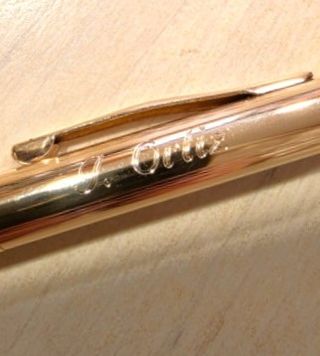 Porta minas CROSS chapado oro 0.5mm en estuche