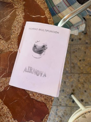 Freidora de aire AIRNOVA sin estrenar