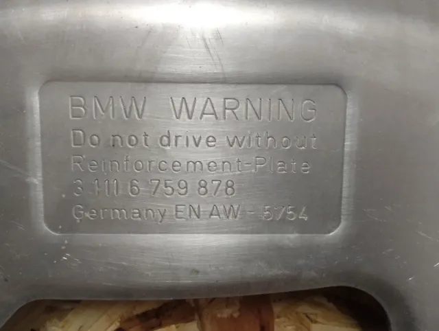 Cubre Carter BMW Serie 5 E60 E61 Serie 6 E63