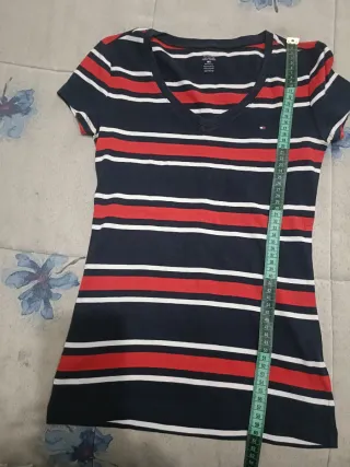 Camiseta Tommy Hilfiger Talla XS Rayas