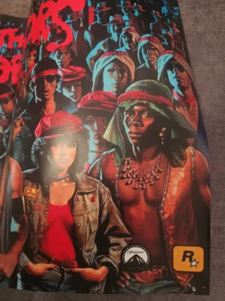 Cartel Publicitario The Warriors No Wallapay