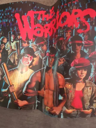 Cartel Publicitario The Warriors No Wallapay