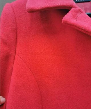 Cappotto lana e cashmere Sisley rosso