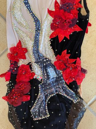 Costume da Ginnastica Ritmica Torre Eiffel