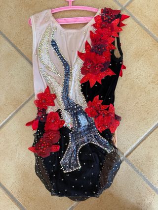 Costume da Ginnastica Ritmica Torre Eiffel