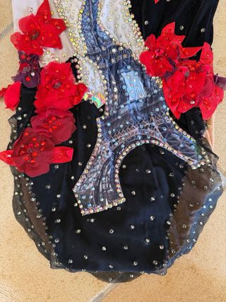 Costume da Ginnastica Ritmica Torre Eiffel