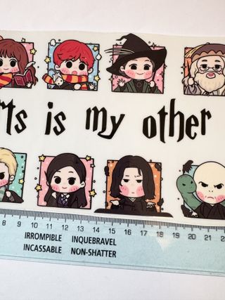 Pegatinas UV DTF Harry Potter