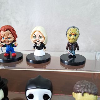 action figure horror movie set completo 10 pcs