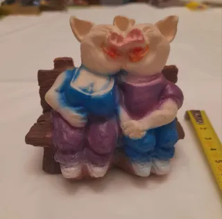 Pareja Cerditos Escayola