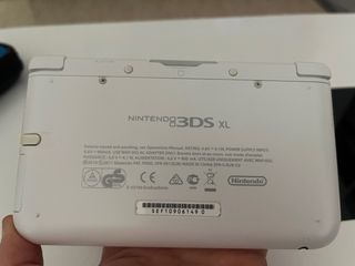 Nintendo 3DS XL Blanca Completa + 6 Juegos