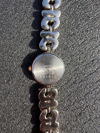 Reloj Seiko Mujer Oro y Plata