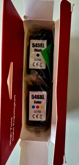 Cartuchos Tinta 545XL (Negro) + 546XL (Color)