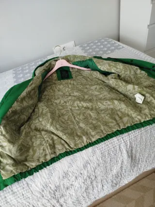 Chaqueta verde hombre