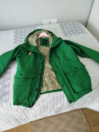 Chaqueta verde hombre