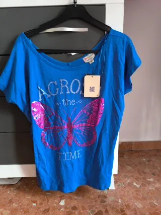 Camiseta Inside mariposa T.L.