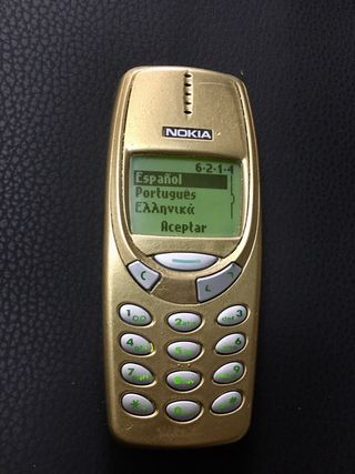 Nokia 3310 Libre Dorado