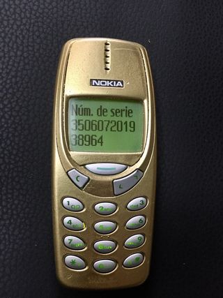 Nokia 3310 Libre Dorado