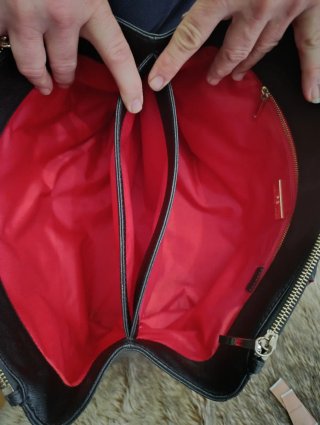 Bolso Purificación García Negro