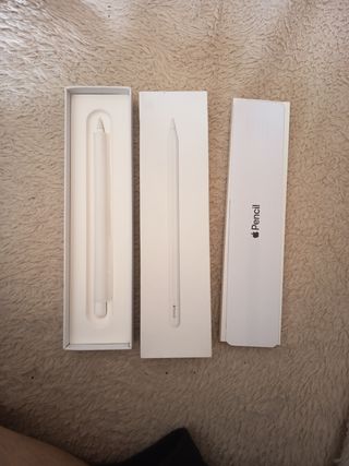 Apple Pencil con caja y accesorios