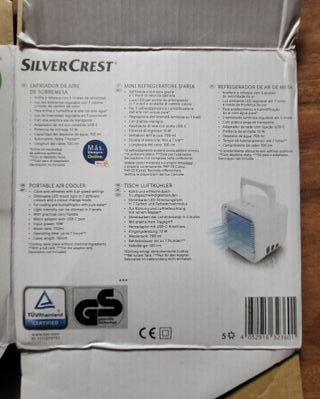 Enfriador de Aire Portátil SilverCrest