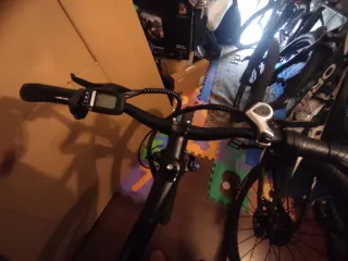 Bicicleta Eléctrica Negra A Estrenar