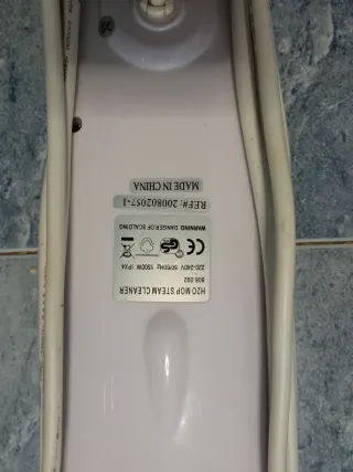 Limpiadora a vapor para suelos  eléctrica