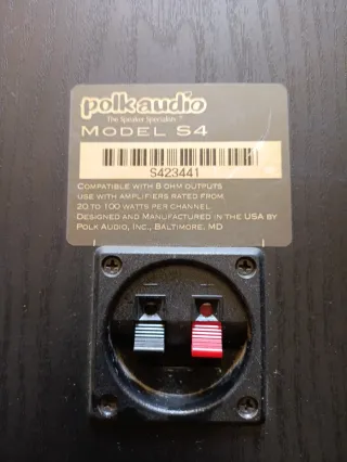 Altavoces Polk Audio Negros (2 unidades)