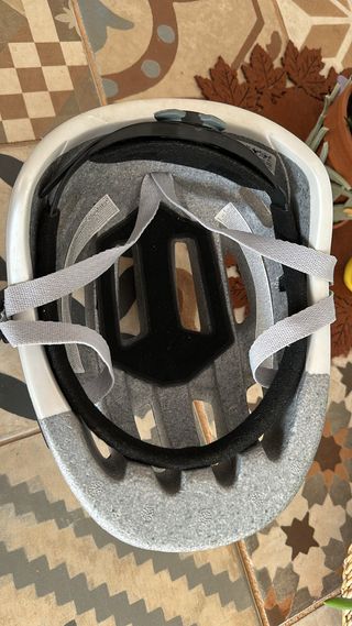 Casco B'Twin blanco niño