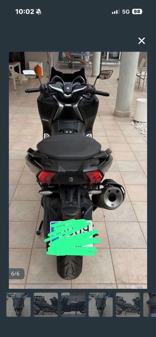 Yamaha TMAX 530 DX 2018 Negra