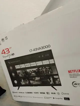 TV Smart jvc 43 pulgadas en perfecto estado