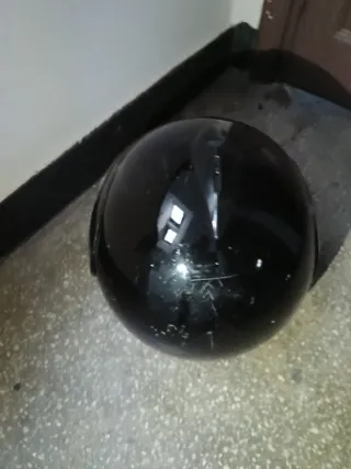 Casco de moto modular negro