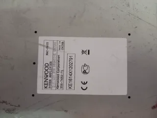 Etapa de Potencia Kenwood Negra/Gris