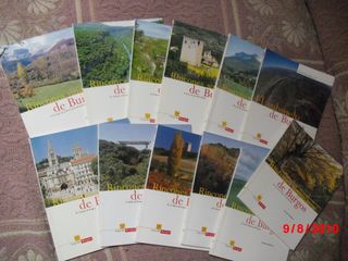 12 LIBROS RINCONES SINGULARES DE BURGOS ,